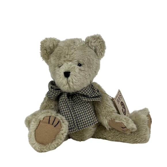 Boyd's Bears The Head Bean Collection "Tibbs" 510308 Jointed Teddy Bear - Picture 1 of 9